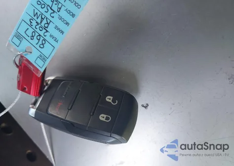 2023 Ram 2500 from USA, damaged, VIN 3C6UR5CJ3PG558687